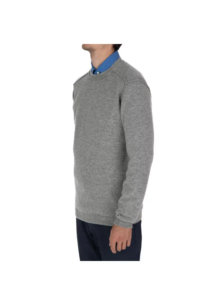 WOOL & CO | MAGLIONE LANA VISCOSA GRIGIO