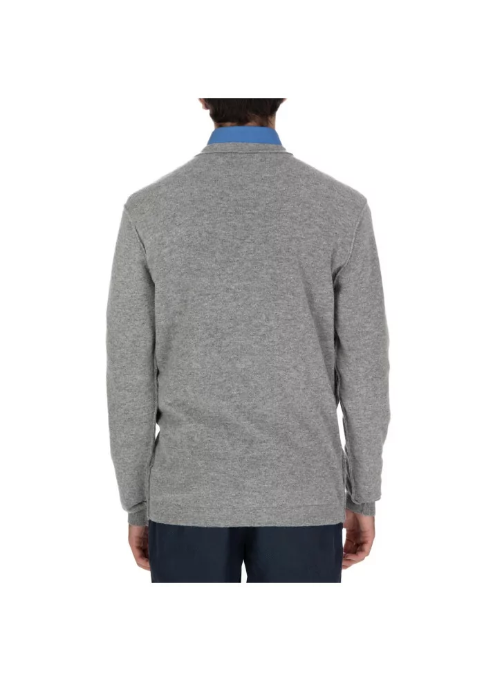 WOOL & CO | MAGLIONE LANA VISCOSA GRIGIO