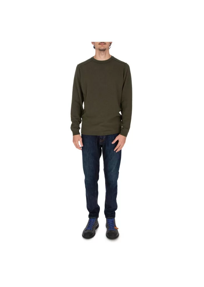 WOOL & CO | MAGLIONE LANA VISCOSA VERDE