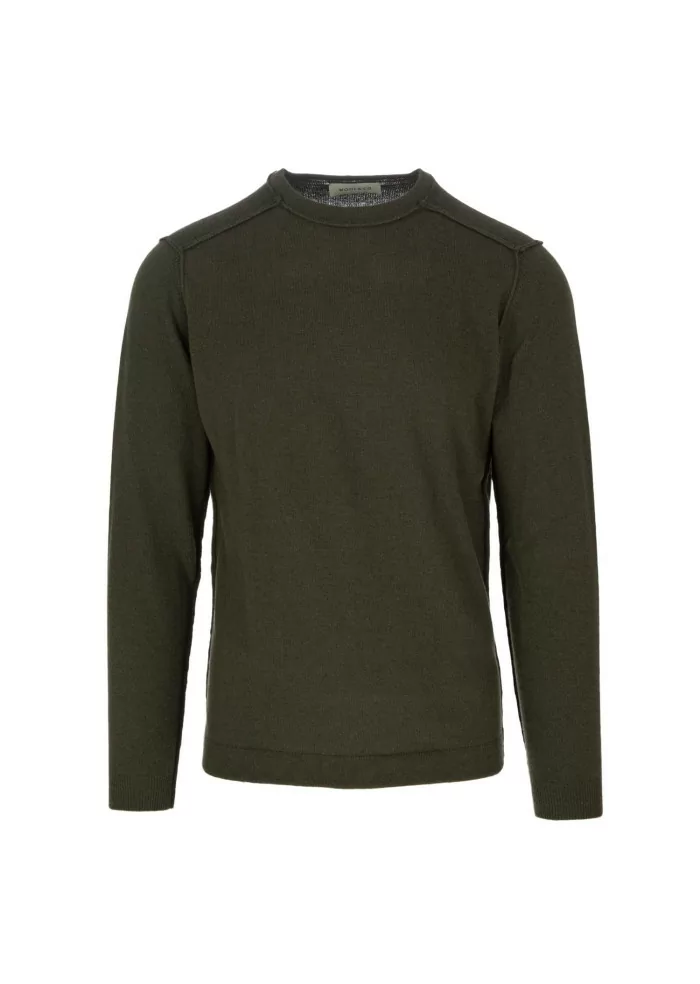 WOOL & CO | MAGLIONE LANA VISCOSA VERDE