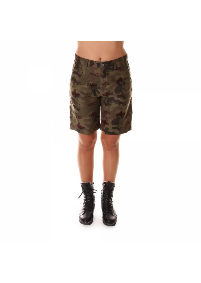 WRAD | SHORTS MILITARE CAMU VERDE