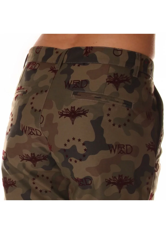 WRAD | SHORTS MILITARE CAMU VERDE
