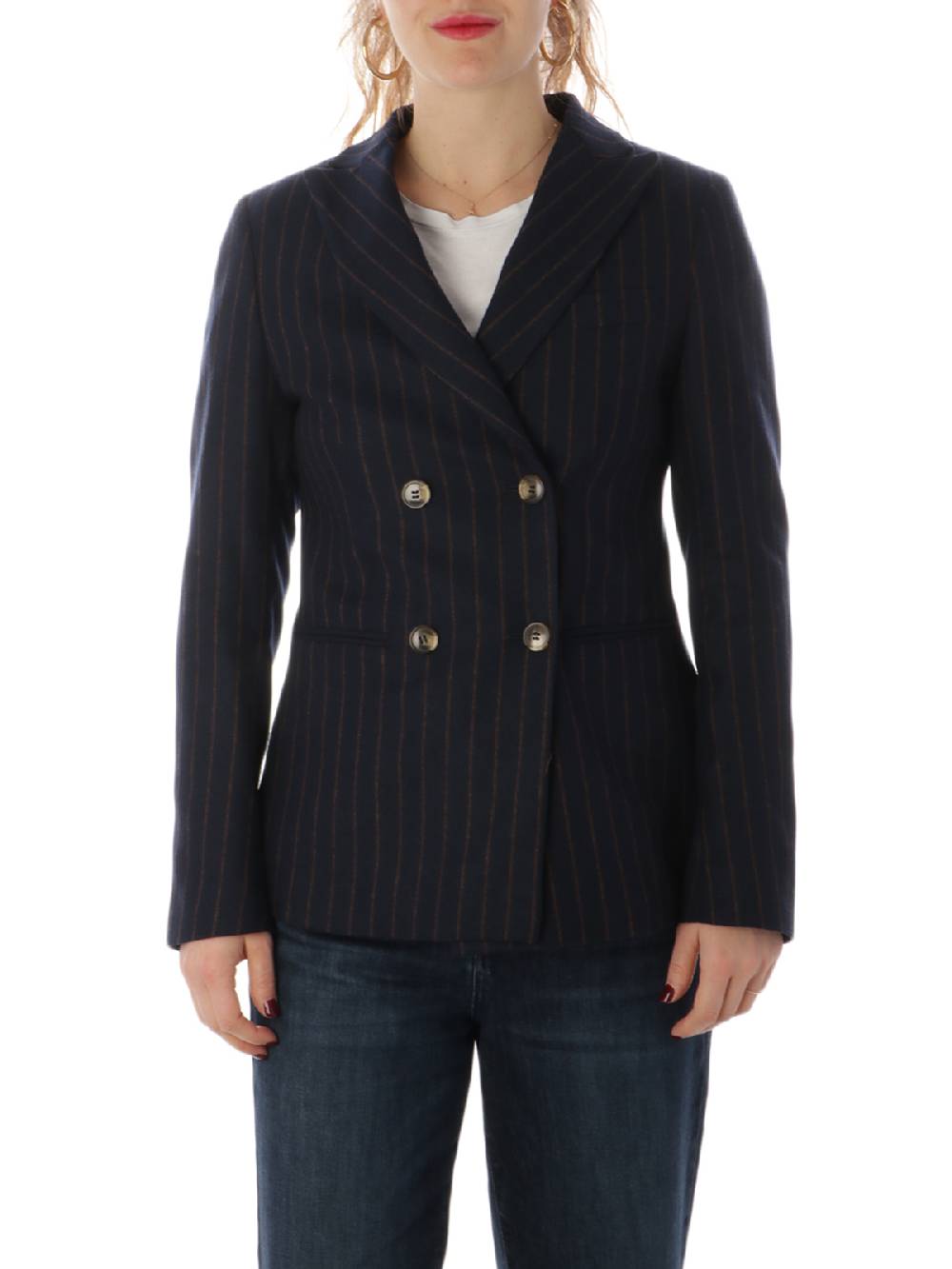 19.61 MILANO Blazer Donna Doppiopetto Diletta