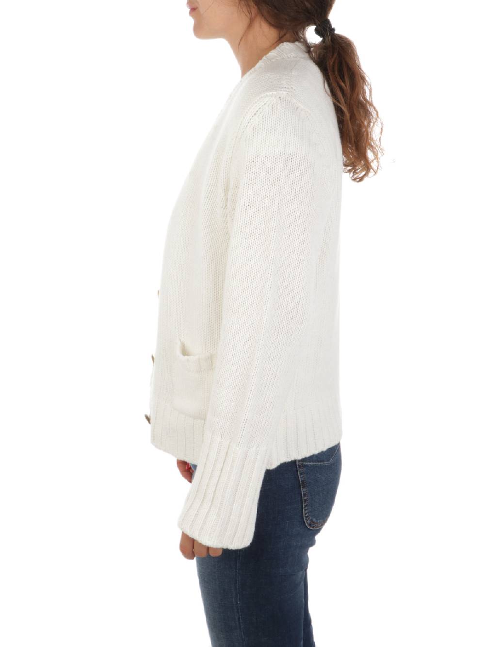 19.61 MILANO Cardigan Donna In Lana E Cashmere