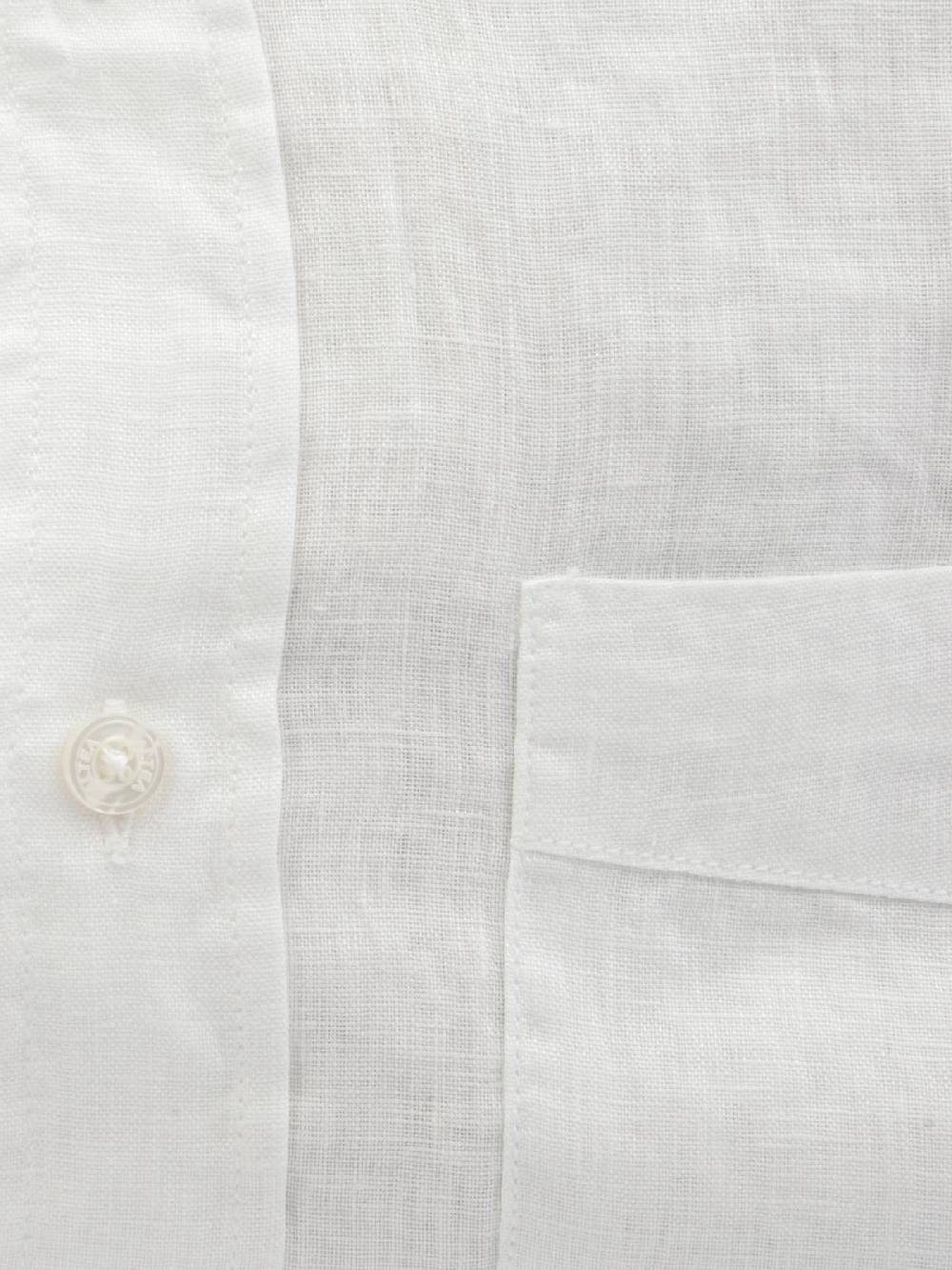 ALTEA Camicia Uomo In Lino Tinto In Capo