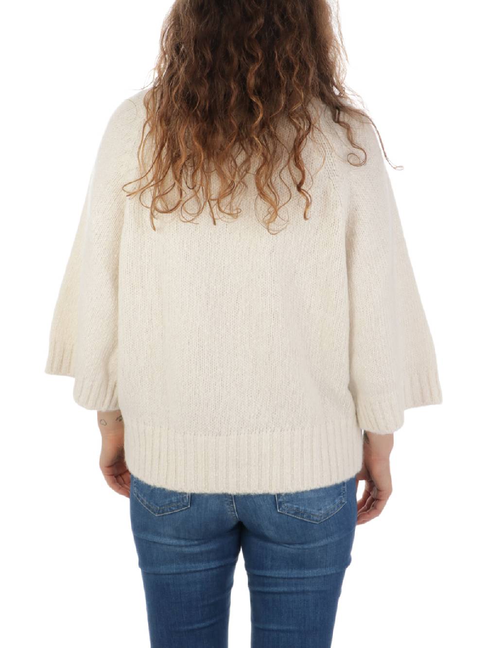 ANNECLAIRE Dolcevita Donna Manica Tre Quarti