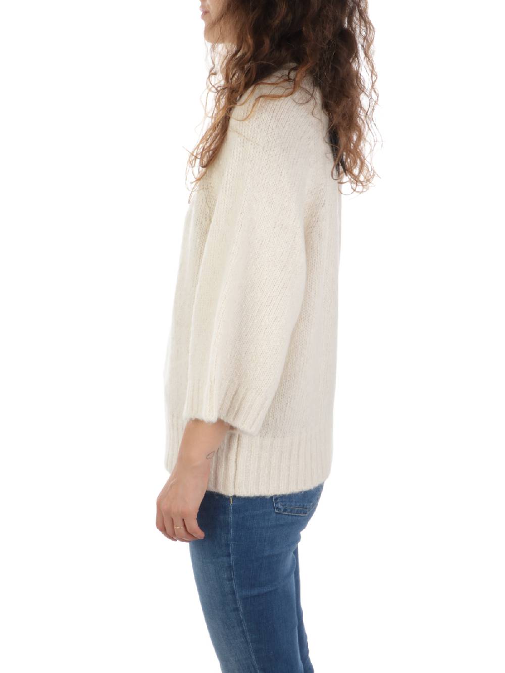 ANNECLAIRE Dolcevita Donna Manica Tre Quarti