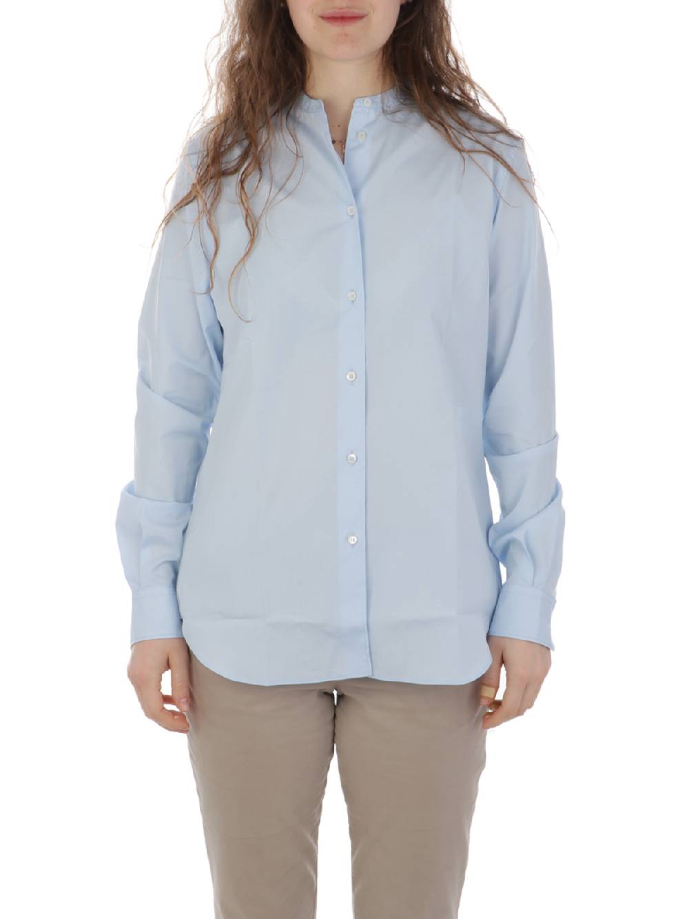 ASPESI Camicia Donna Coreana In Cotone