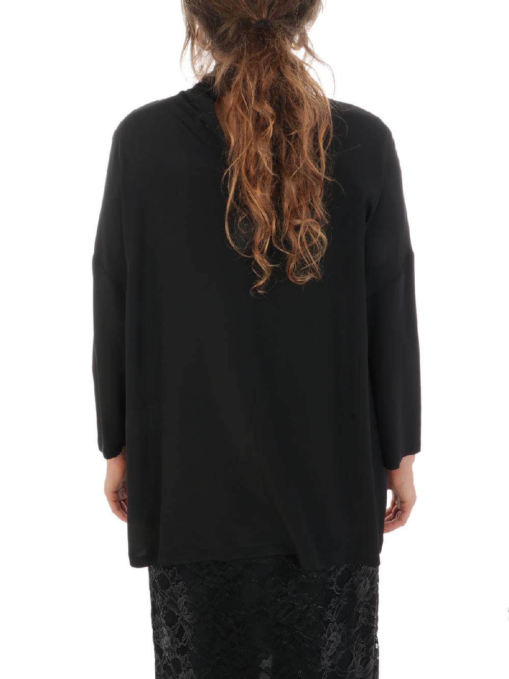 ASPESI Camicia Donna In Seta Con Cravatta