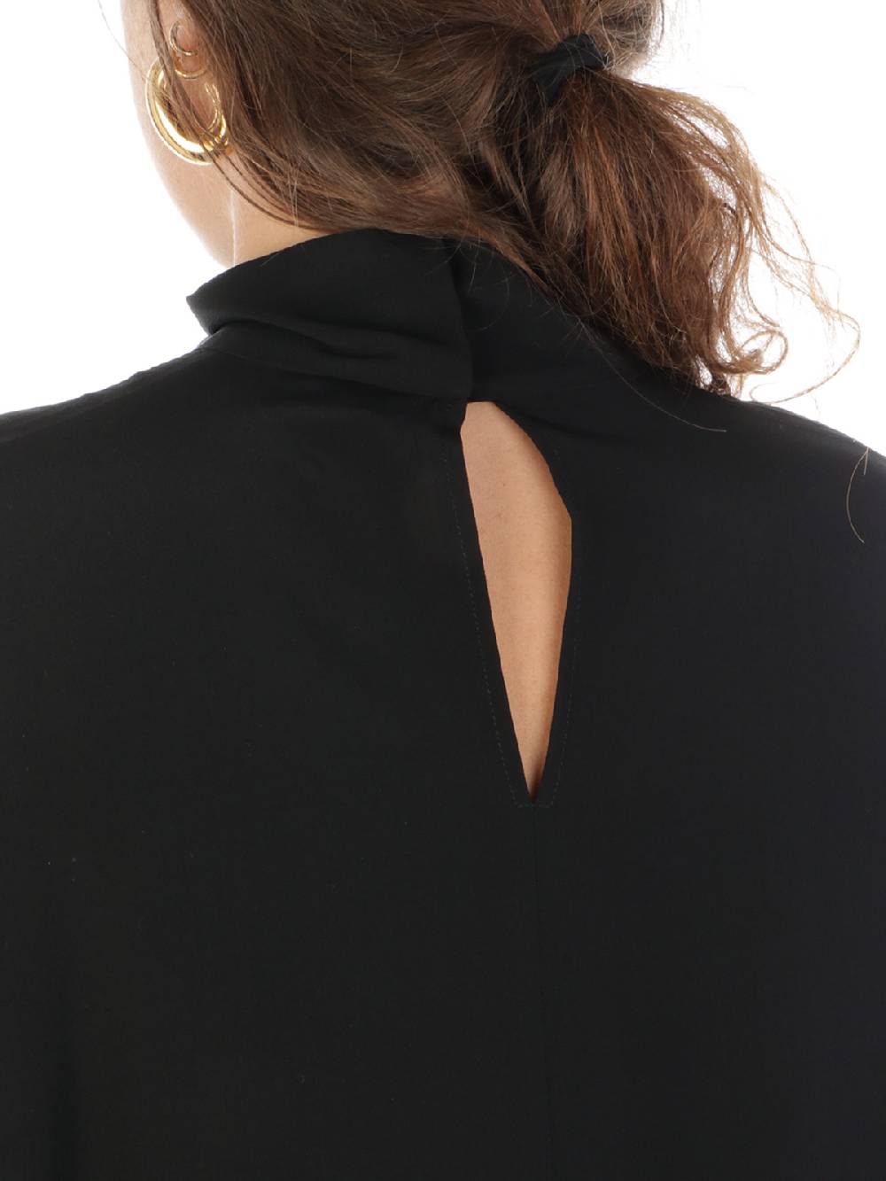 ASPESI Camicia Donna In Seta Con Cravatta