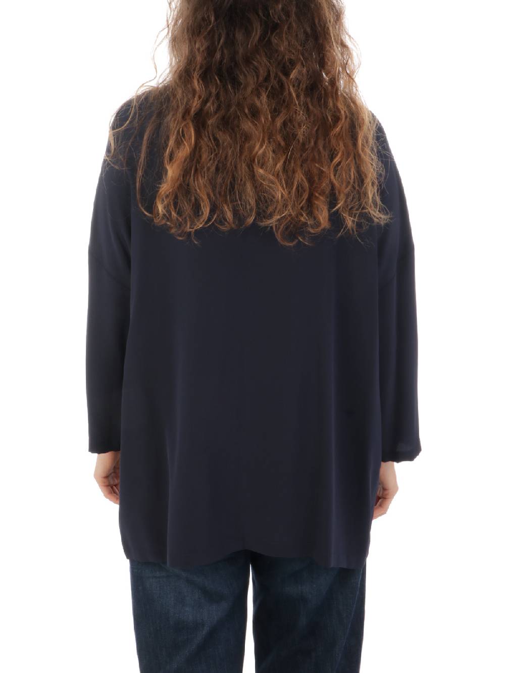 ASPESI Camicia Donna In Seta Con Cravatta