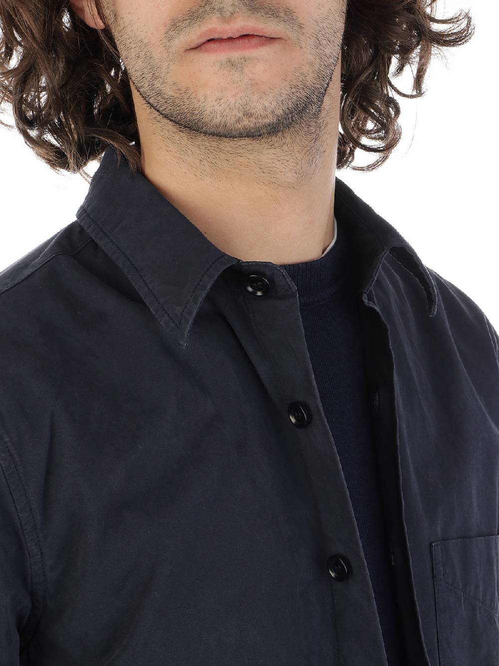 ASPESI Camicia Uomo Utility In Cotone