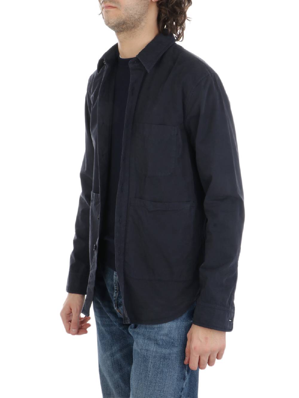 ASPESI Camicia Uomo Utility In Cotone