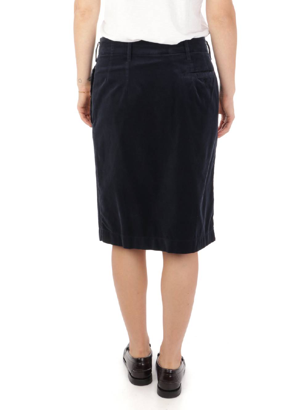 ASPESI Gonna In Velluto Liscio