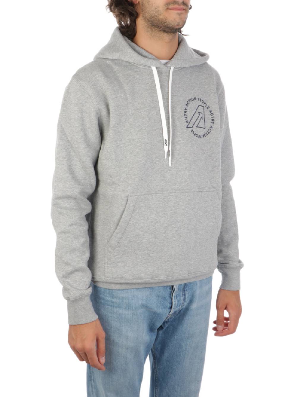 AUTRY Felpa Uomo Icon con Cappuccio