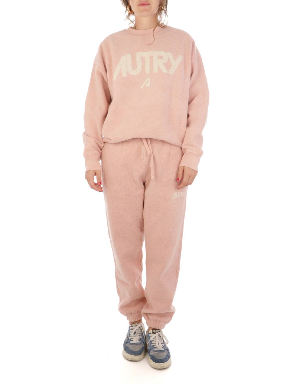 AUTRY Pantaloni In Pile Donna Amour