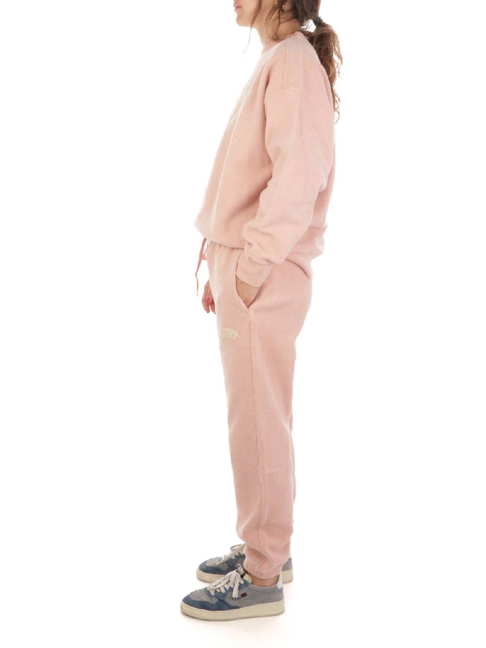 AUTRY Pantaloni In Pile Donna Amour