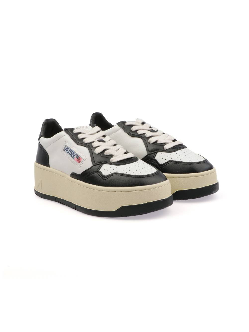AUTRY Sneakers Donna Platform Low in Pelle
