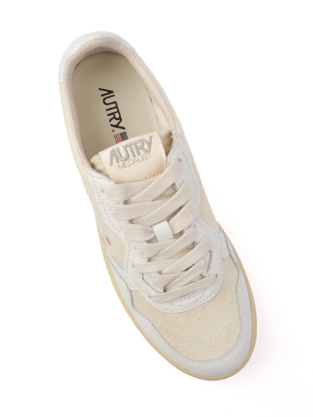 AUTRY Sneakers Uomo Medalist Low In Mesh E Pelle
