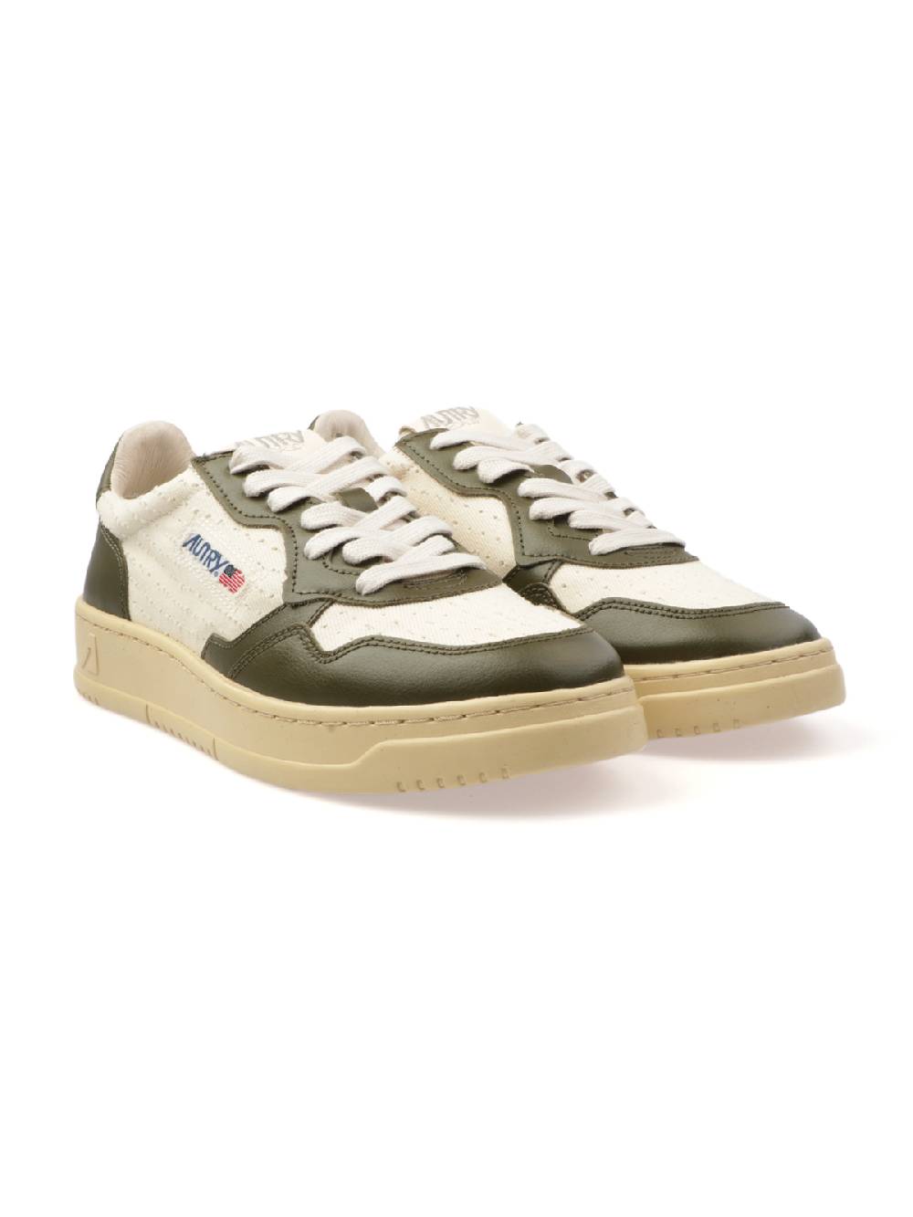 AUTRY Sneakers Uomo Medalist Low in Mesh e Pelle