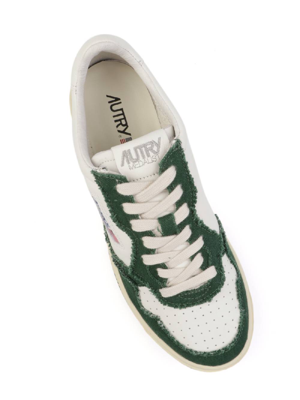 AUTRY Sneakers Uomo Medalist Low In Pelle E Tela