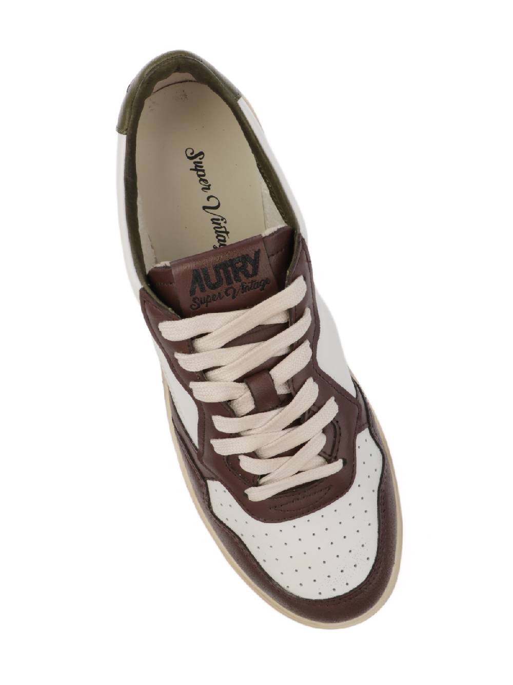 AUTRY Sneakers Uomo Super Vintage In Pelle