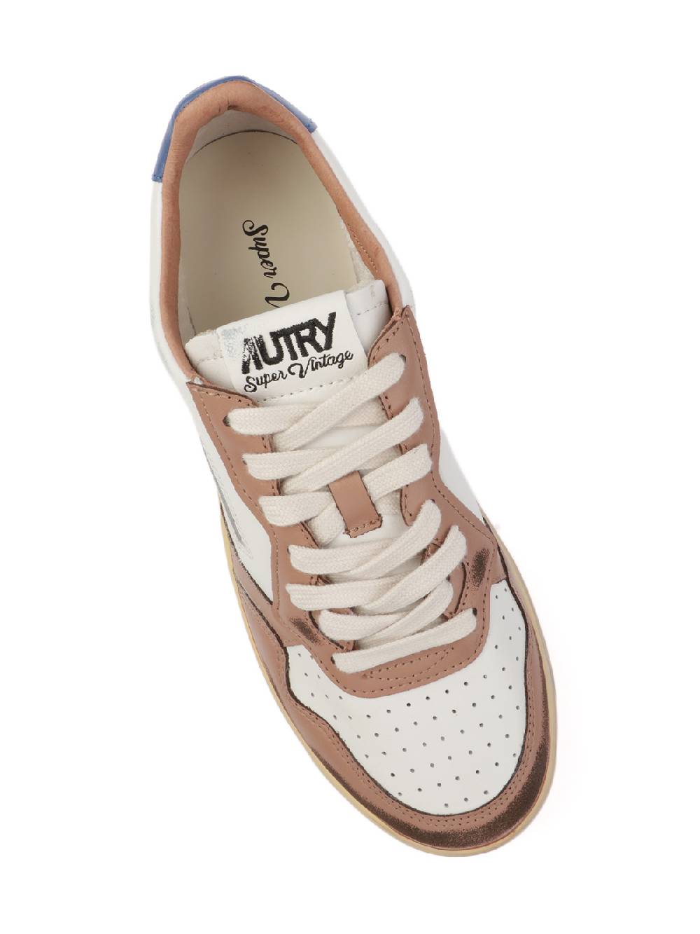 AUTRY Sneakers Uomo Super Vintage In Pelle