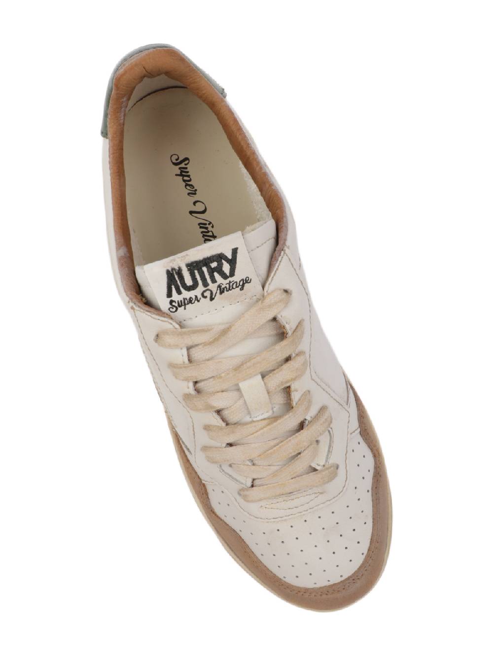 AUTRY Sneakers Uomo Super Vintage In Pelle