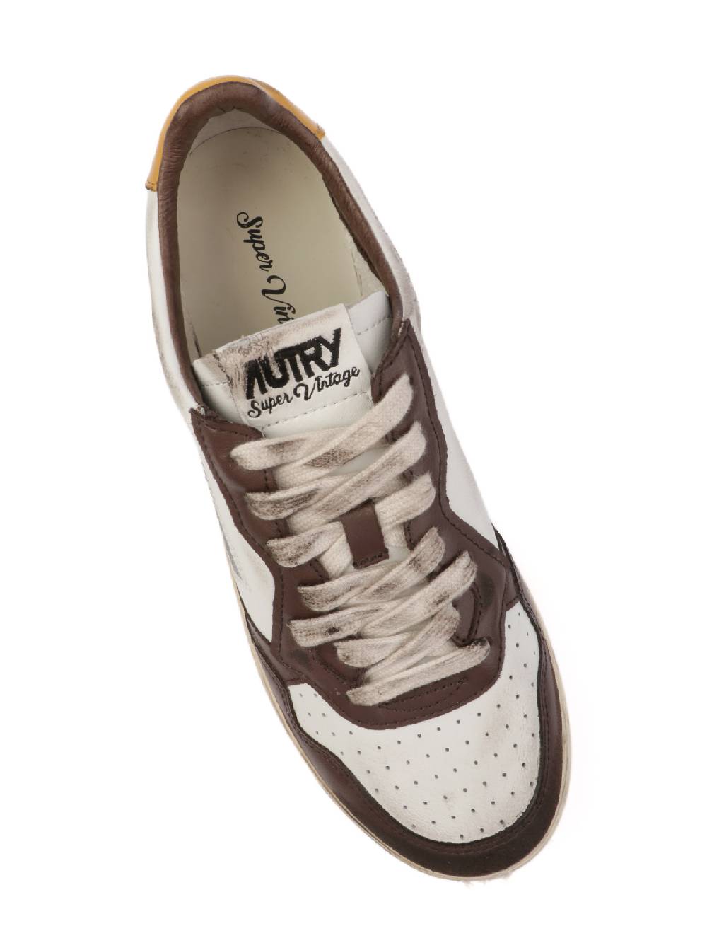 AUTRY Sneakers Uomo Super Vintage In Pelle