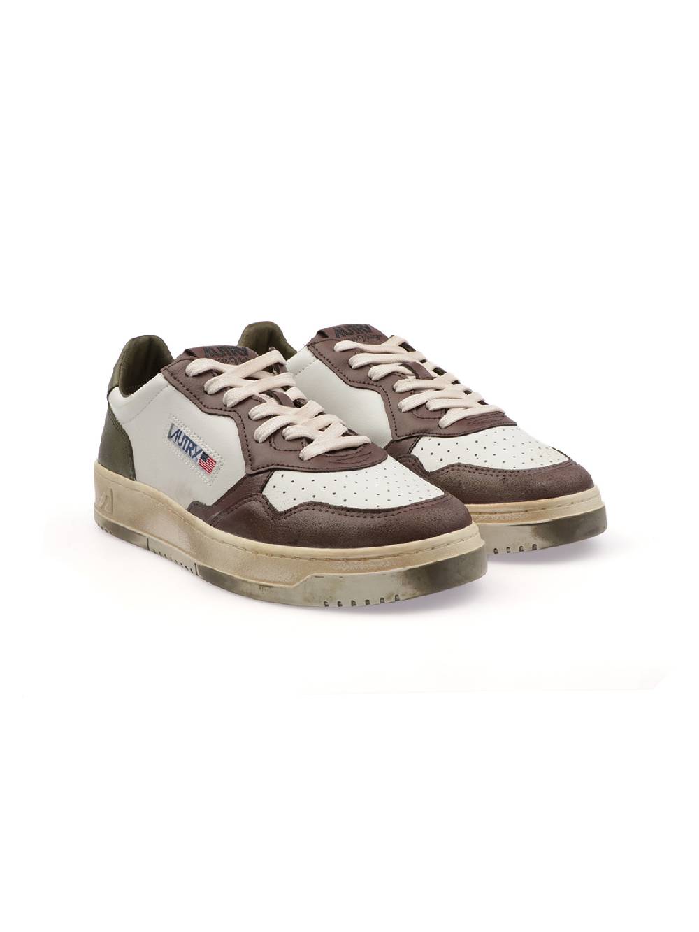 AUTRY Sneakers Uomo Super Vintage In Pelle