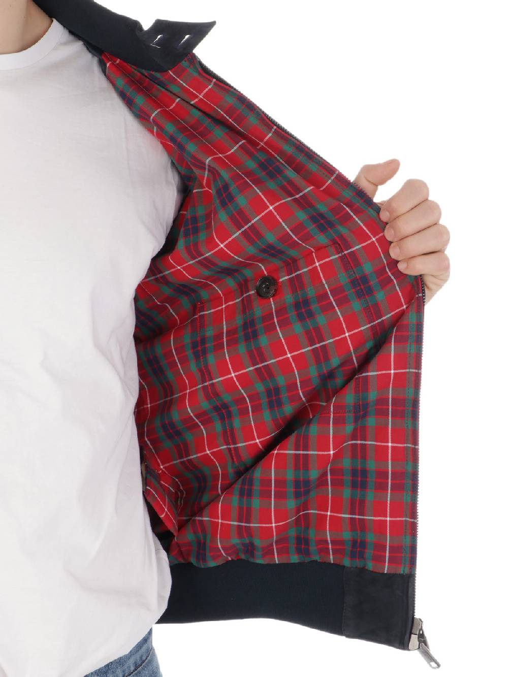 BARACUTA Giacca G9 In Pelle Scamosciata