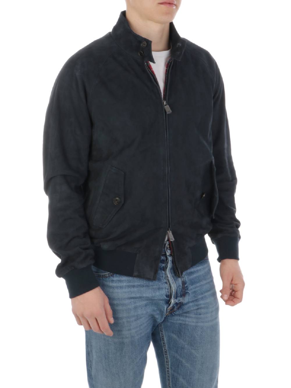 BARACUTA Giacca G9 in Pelle Scamosciata