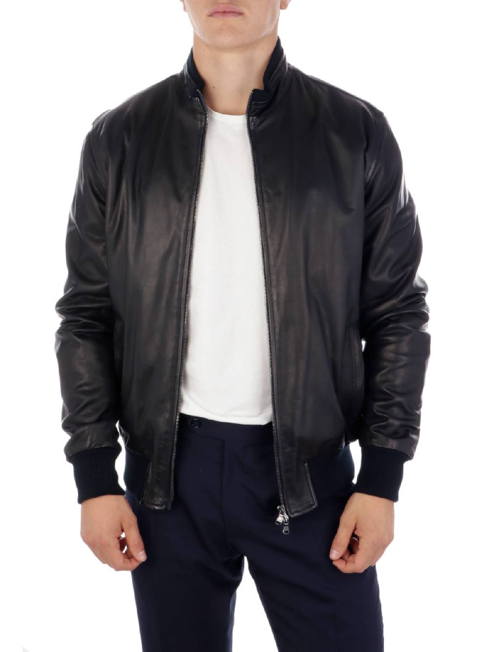 BARBA Giacca Uomo Fox In Pelle