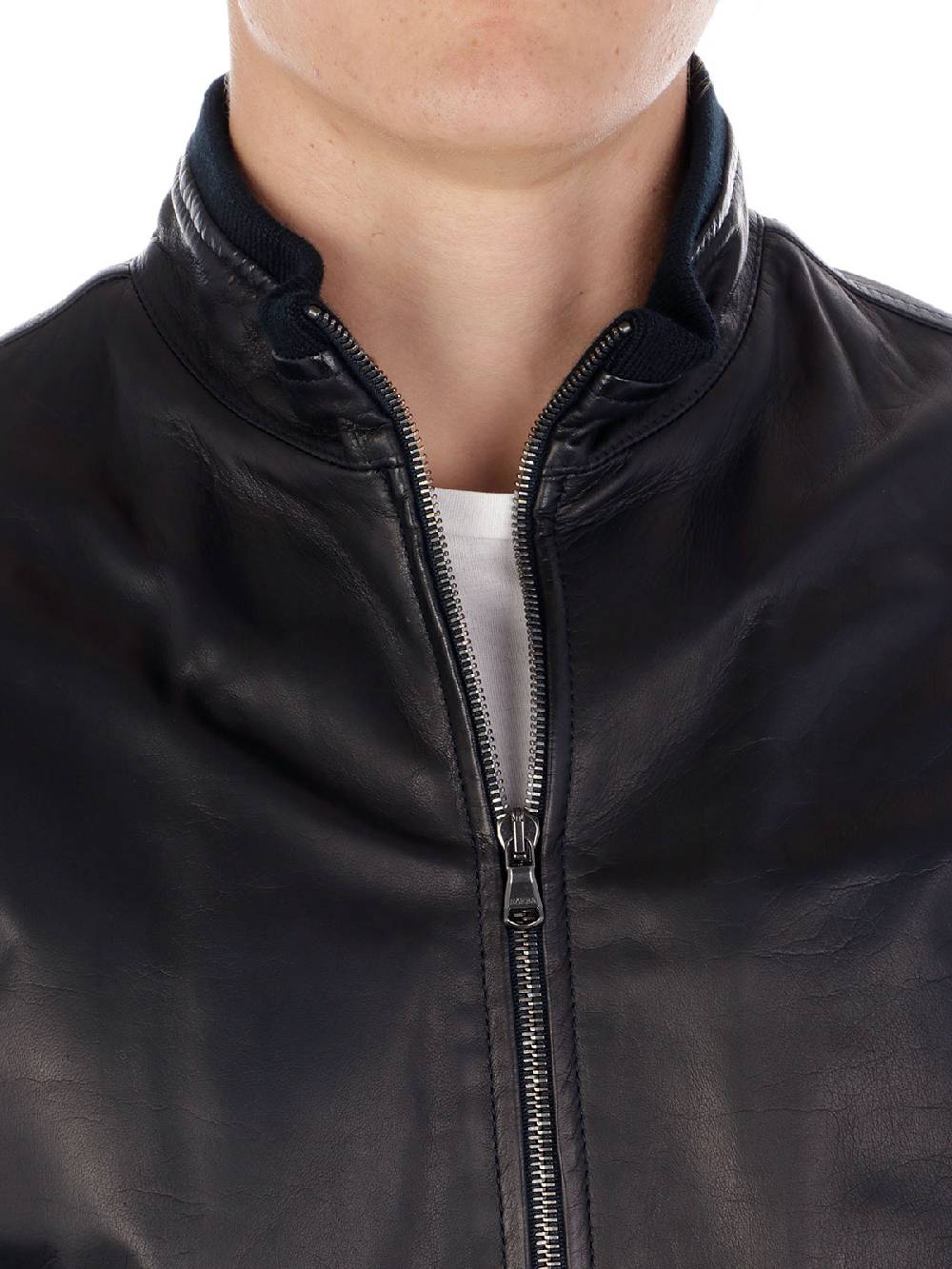 BARBA Giacca Uomo Fox In Pelle