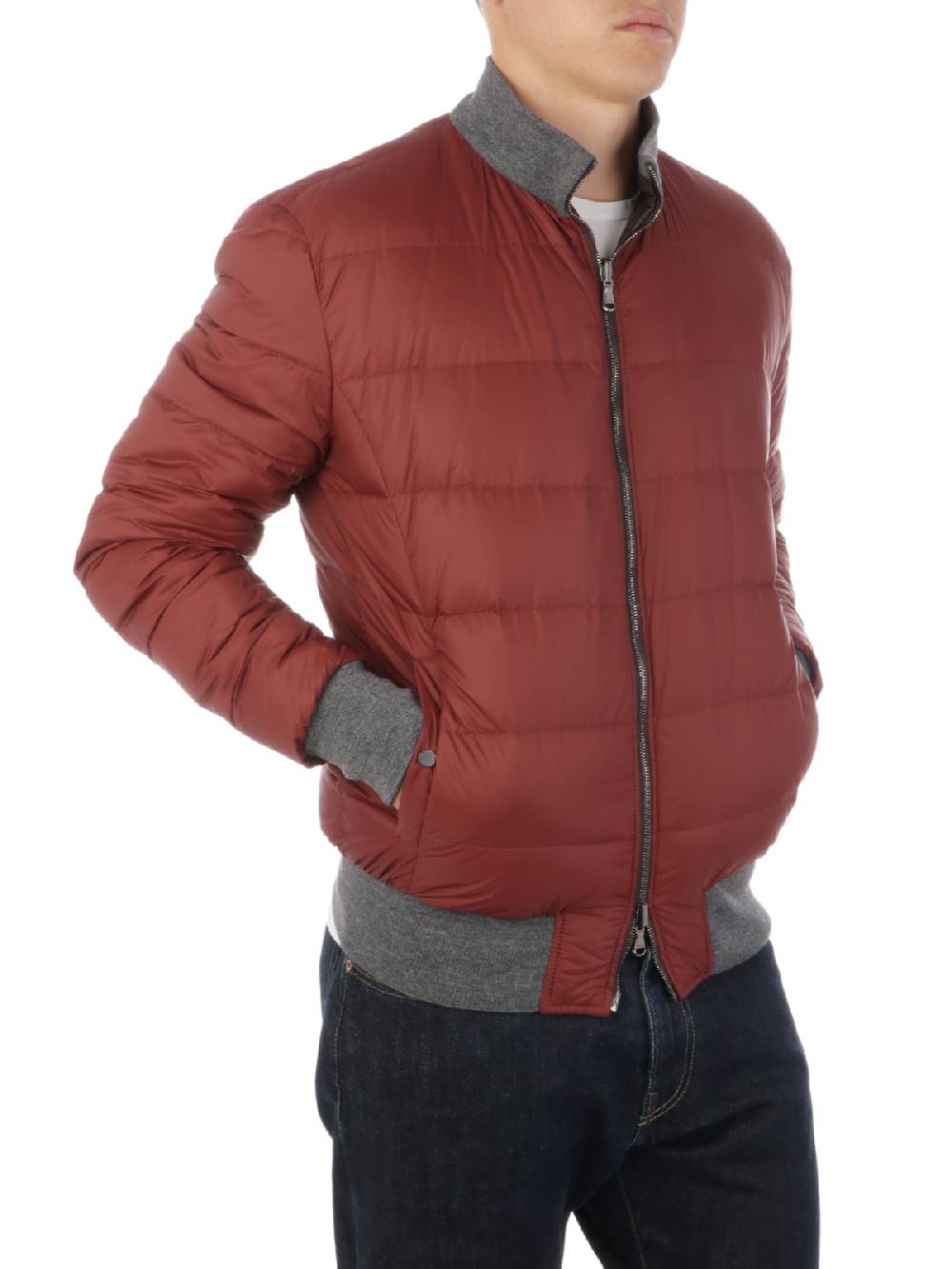 BARBA Giubbotto Uomo Double In Pelle