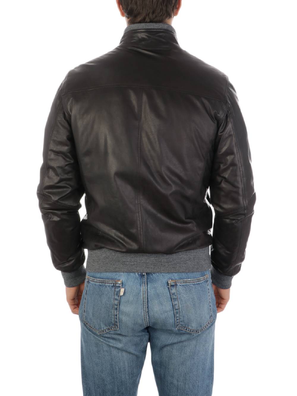 BARBA Giubbotto Uomo Fox In Pelle