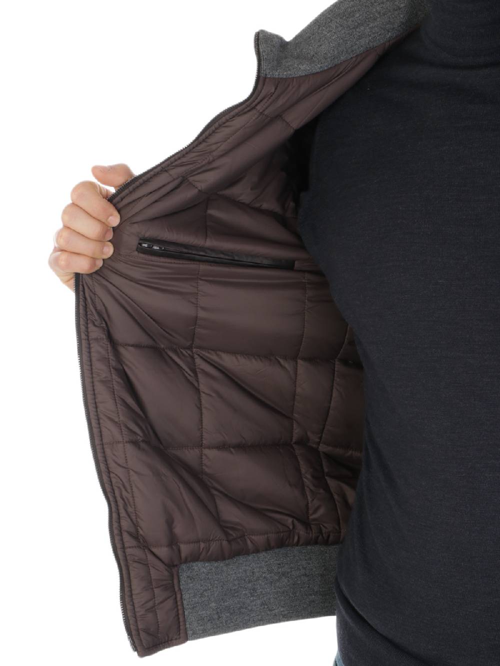 BARBA Giubbotto Uomo Fox In Pelle