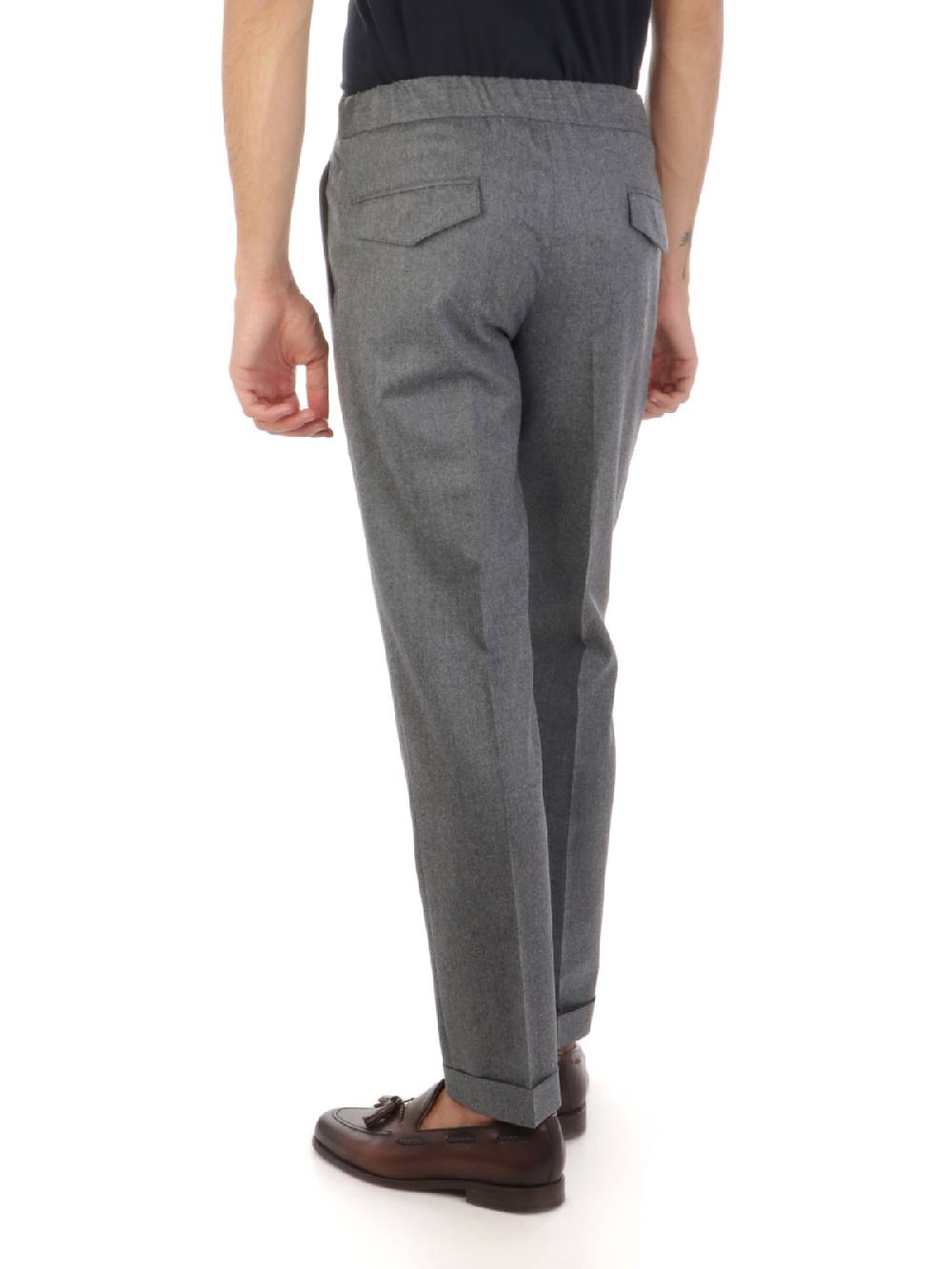 BARBA Pantaloni Uomo Roma In Lana