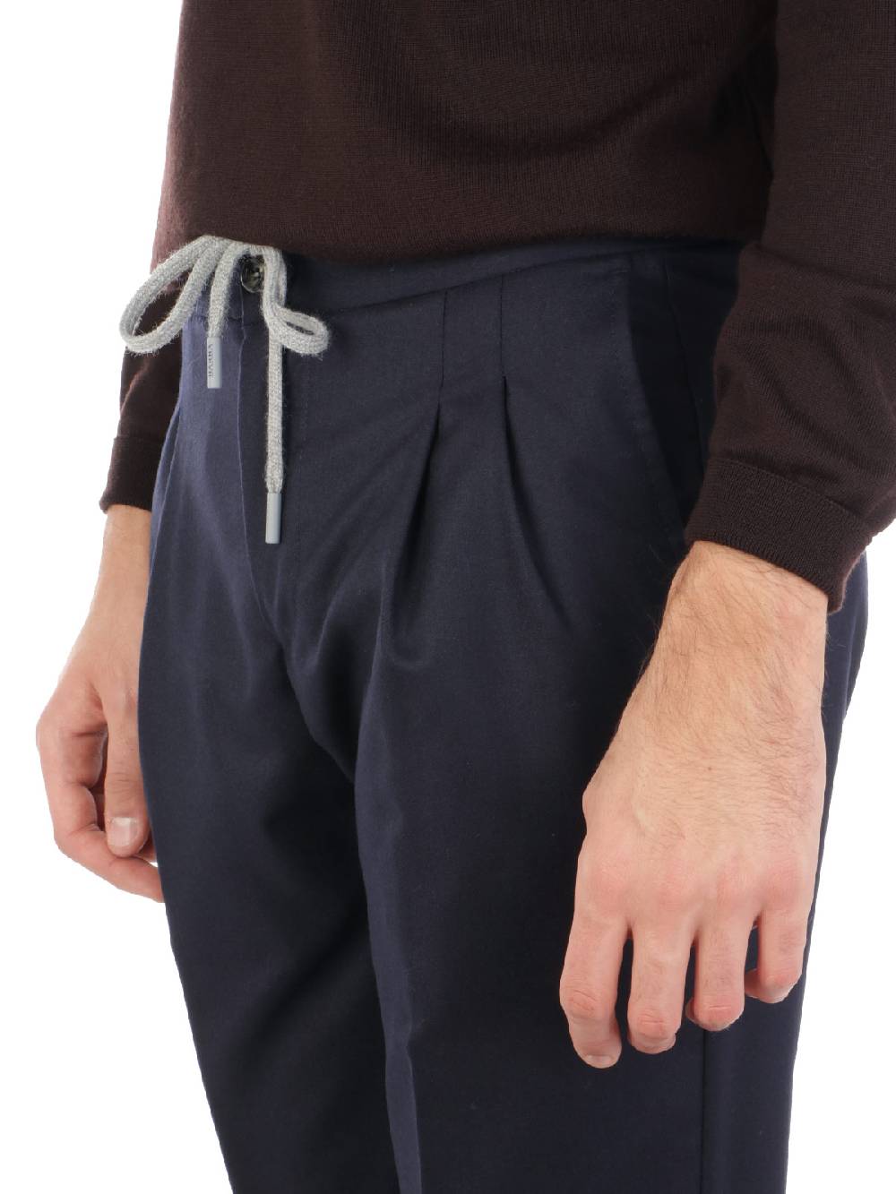 BARBA Pantaloni Uomo Roma In Lana