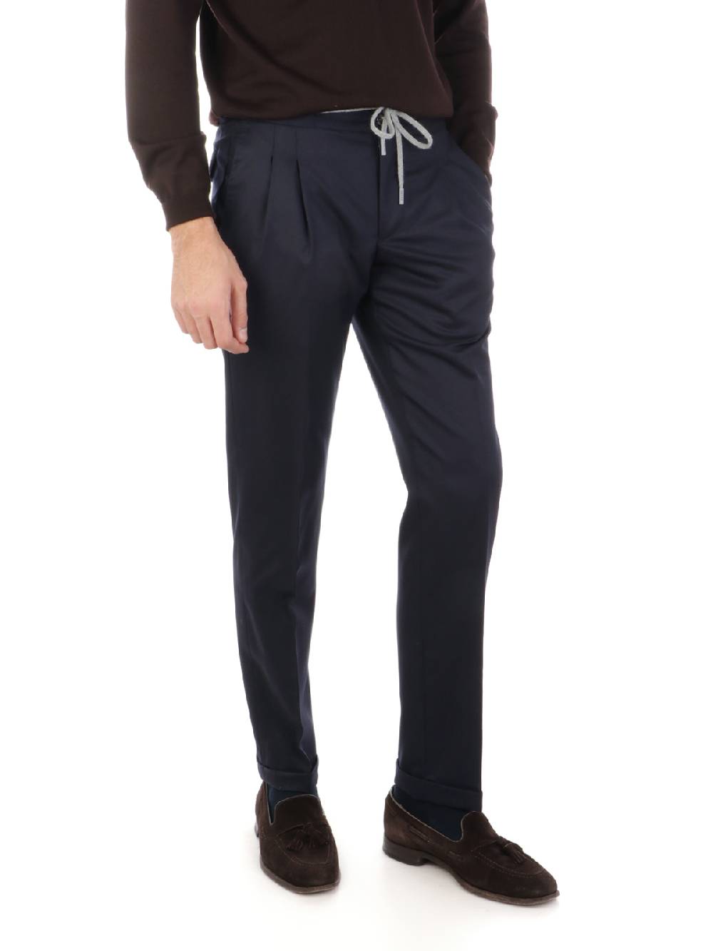 BARBA Pantaloni Uomo Roma in Lana