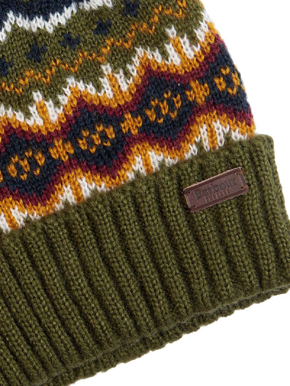BARBOUR Berretto Uomo Case Fair Isle