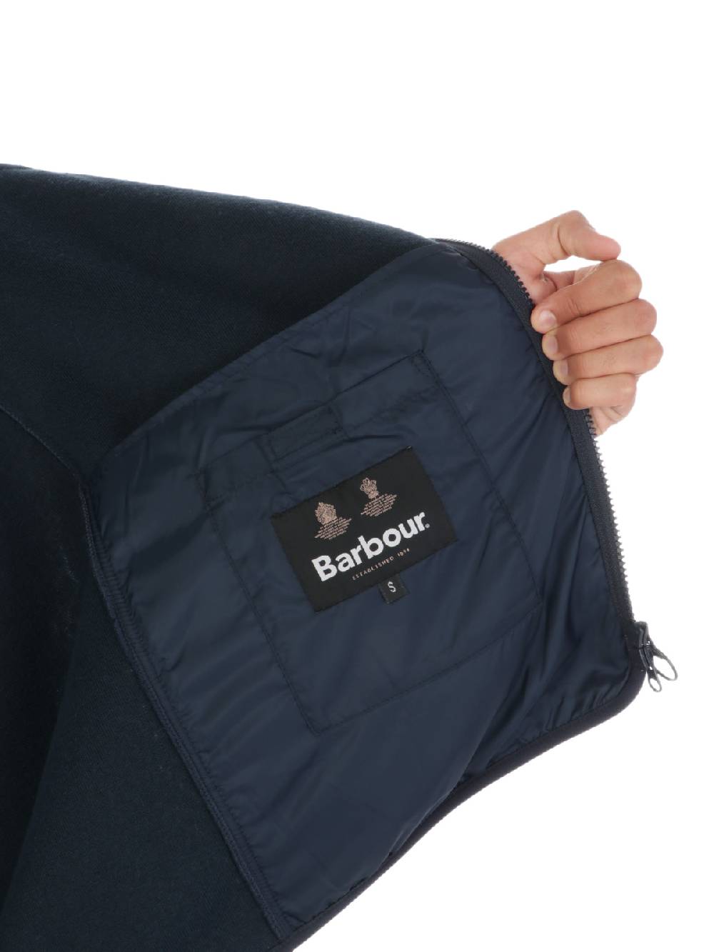 BARBOUR Giacca Uomo In Pile Hobson