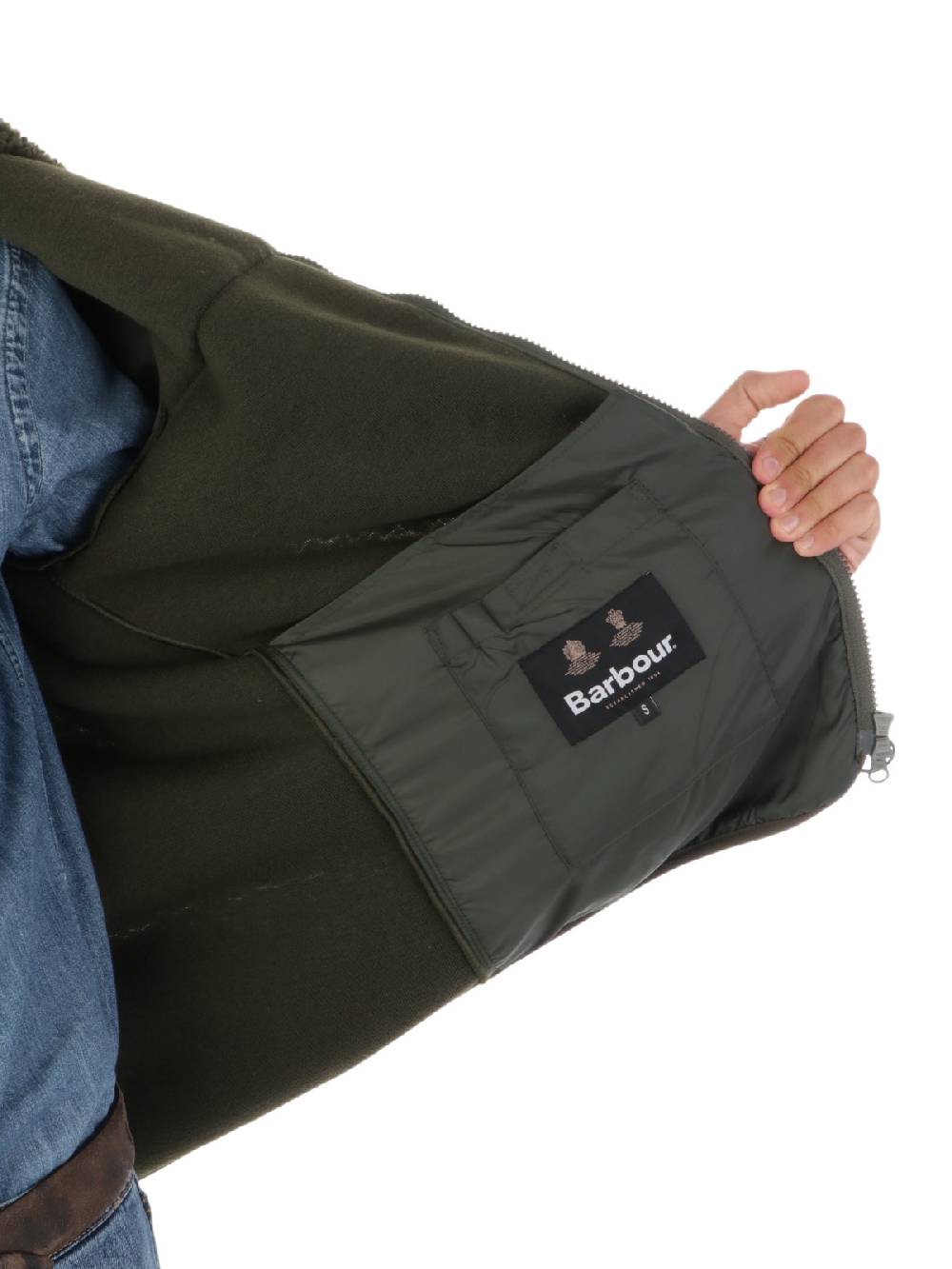 BARBOUR Giacca Uomo In Pile Hobson