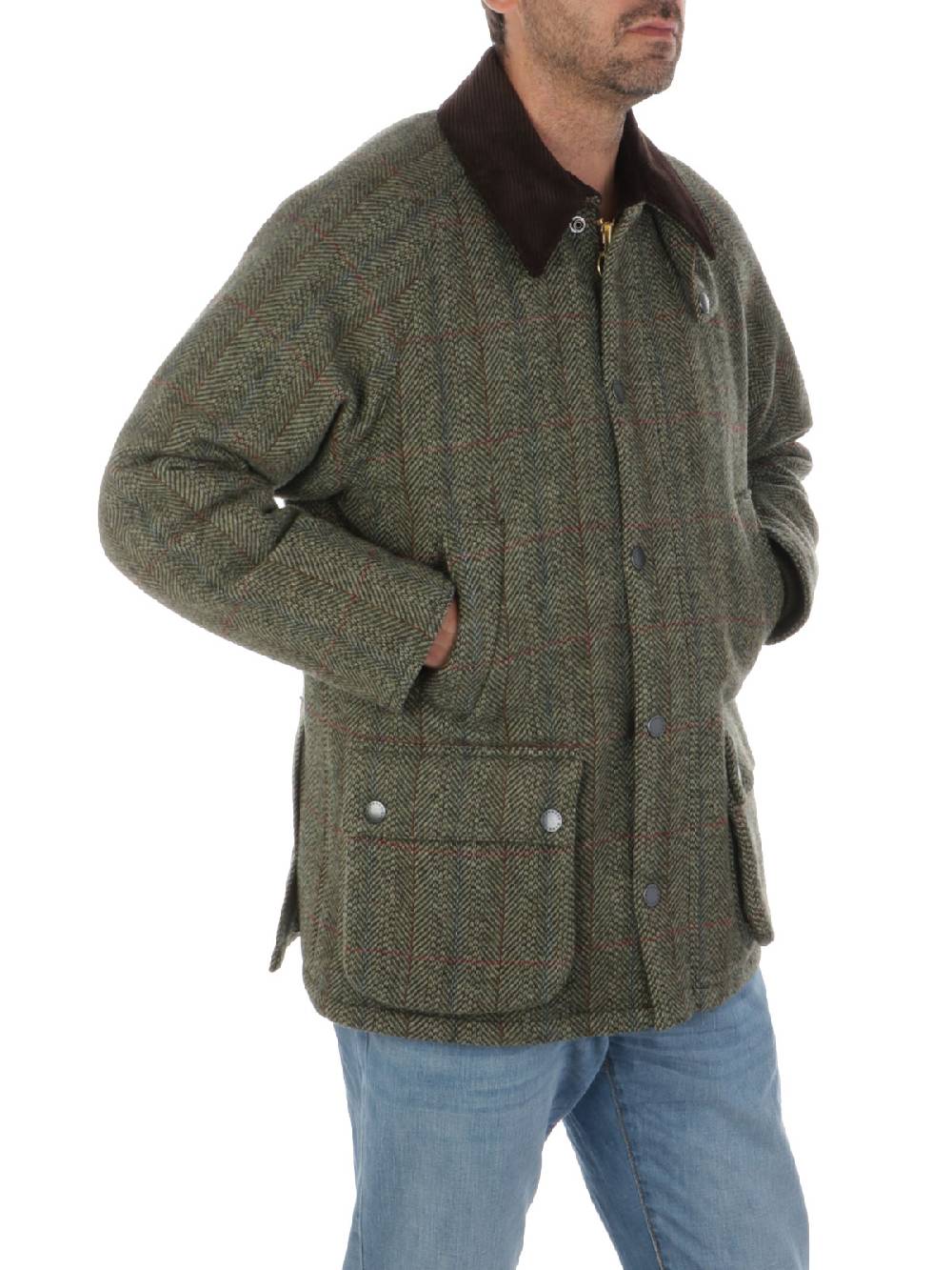 BARBOUR Giubbotto Uomo Wool Bedale