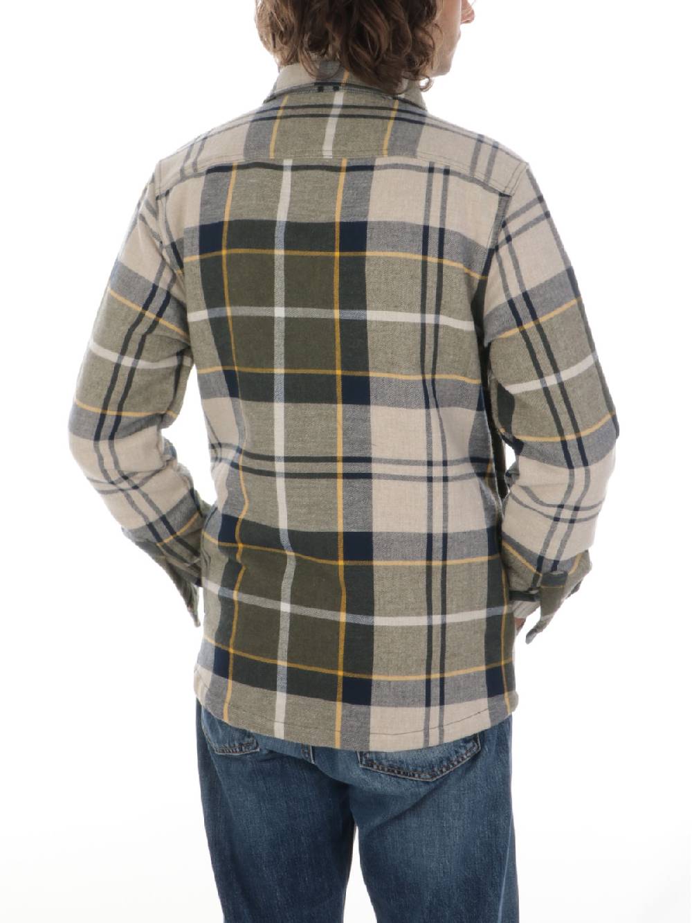 BARBOUR Overshirt Uomo Cannich In Cotone