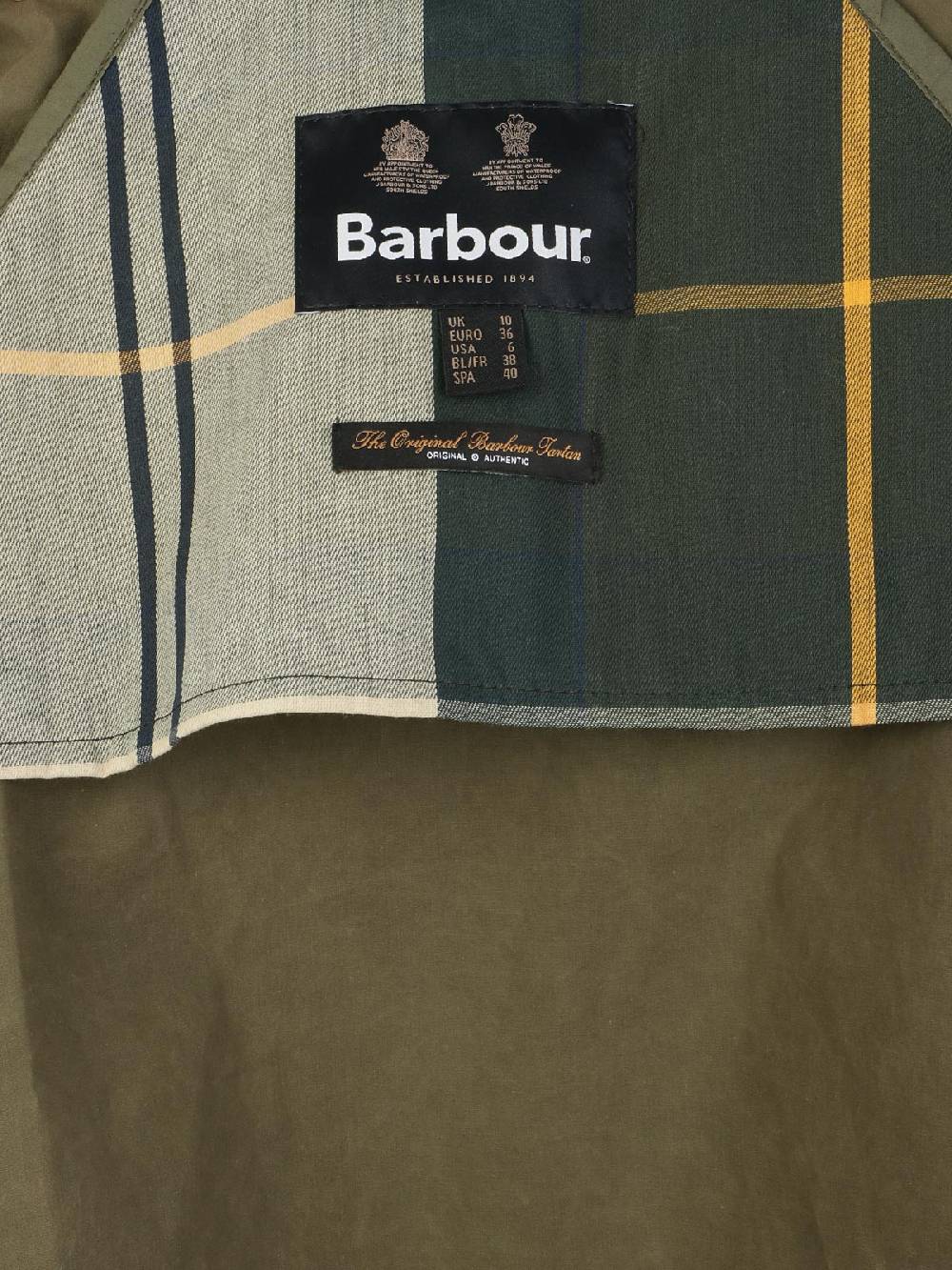 BARBOUR Parka Impermeabile Donna Keldy