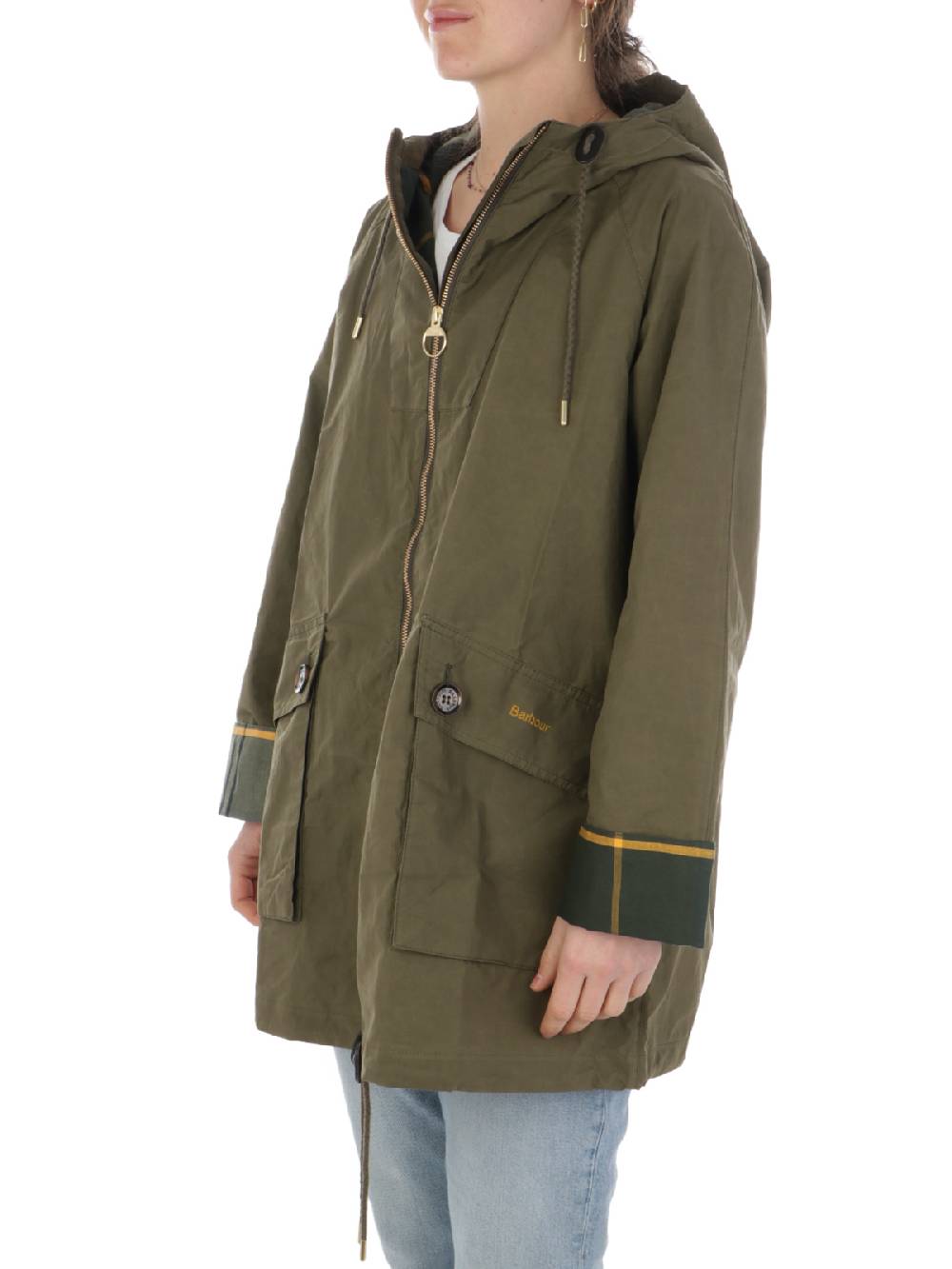 BARBOUR Parka Impermeabile Donna Keldy