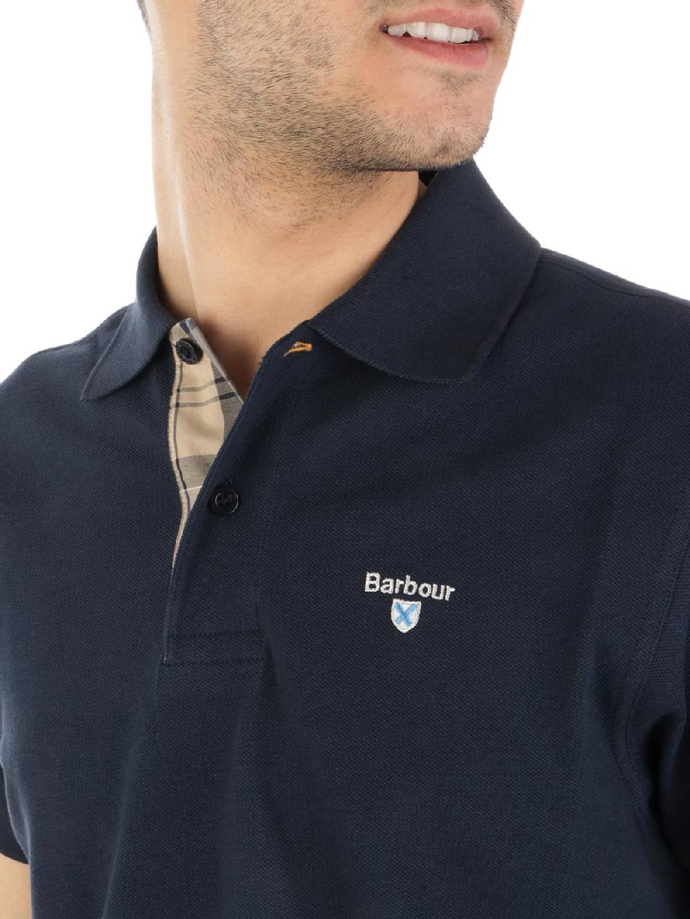 BARBOUR Polo Uomo In Cotone Piqué