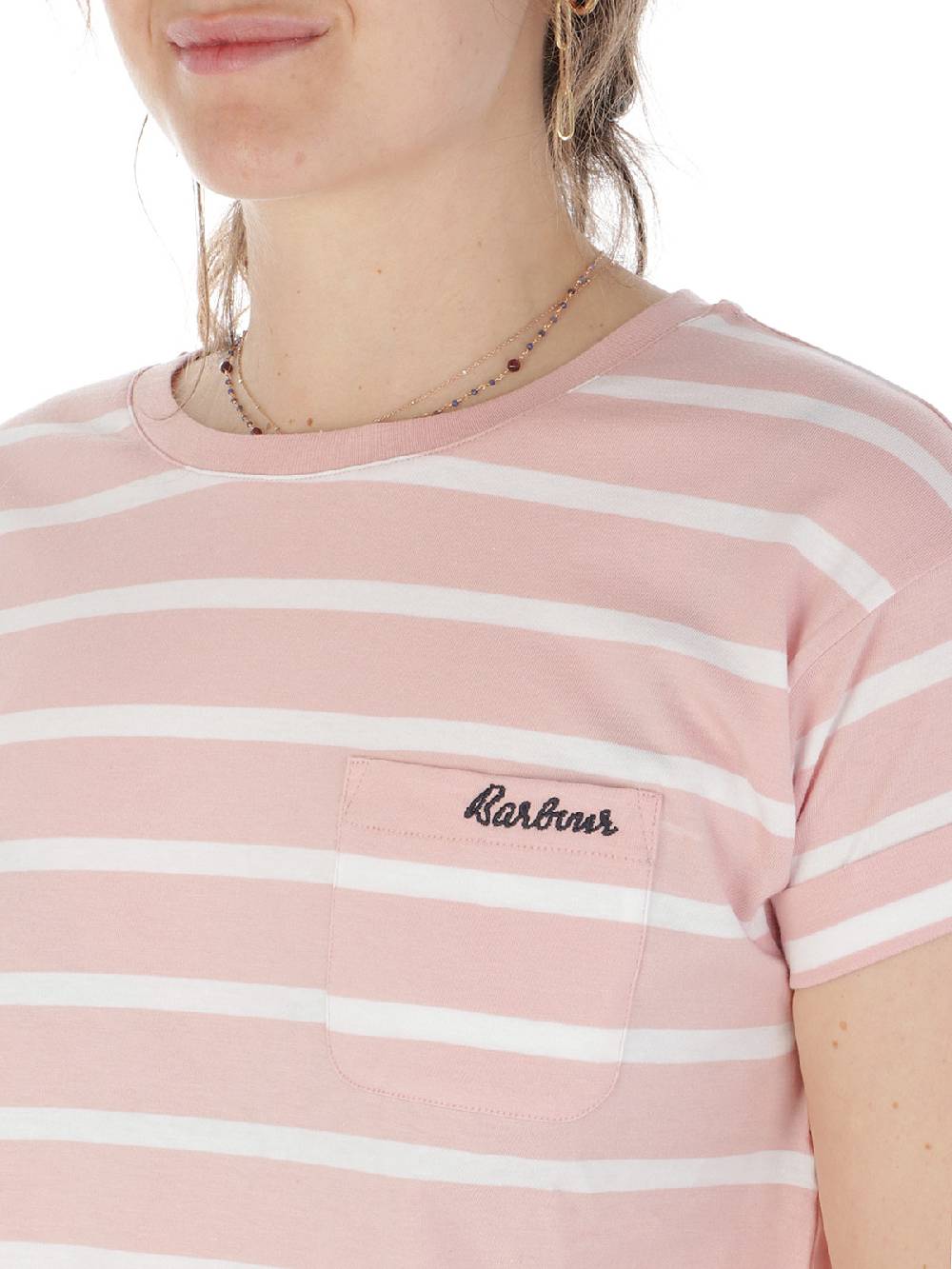 BARBOUR T-shirt Donna Otterburn Stripe