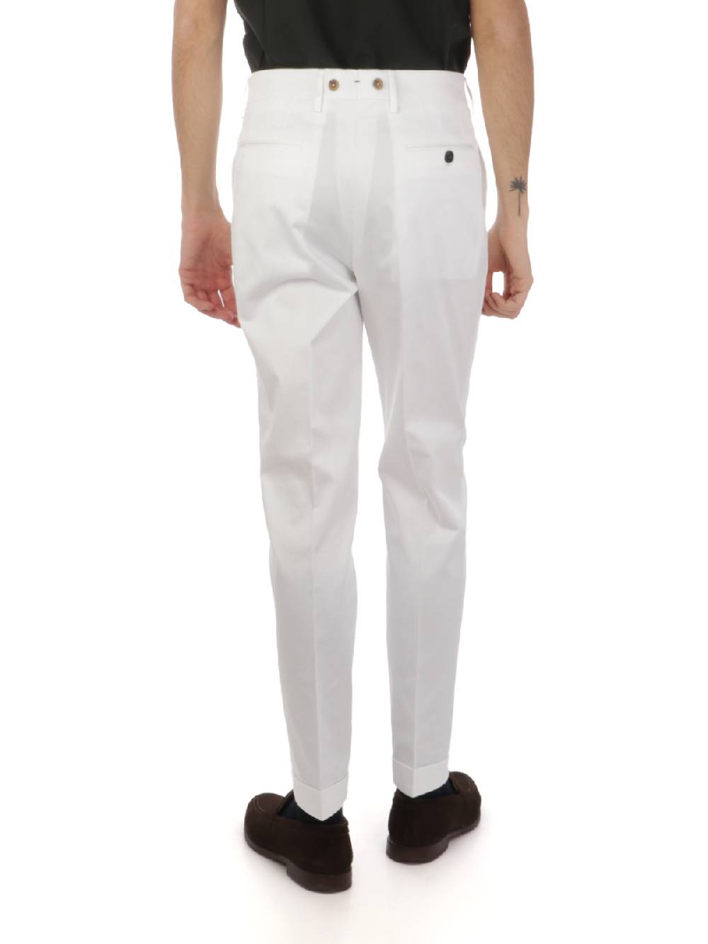 BERWICH Pantalone Uomo Barber In Twill